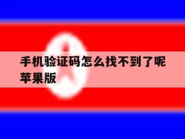 手机验证码怎么找不到了呢苹果版
