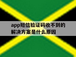 包含app短信验证码收不到的解决方案是什么原因的词条