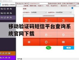 移动验证码短信平台查询系统官网下载