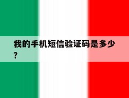 包含我的手机短信验证码是多少?的词条