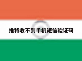 推特收不到手机短信验证码