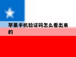 苹果手机验证码怎么看出来的