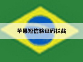 苹果短信验证码拦截