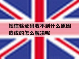 短信验证码收不到什么原因造成的怎么解决呢