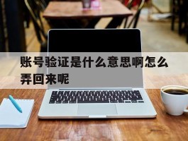 账号验证是什么意思啊怎么弄回来呢