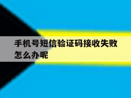 手机号短信验证码接收失败怎么办呢