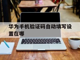华为手机验证码自动填写设置在哪